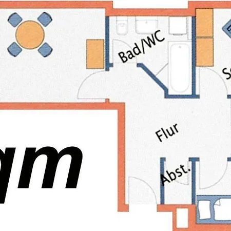 Apartmán Strandhaus-nordseebrandung-fewo-b3-1 Cuxhaven